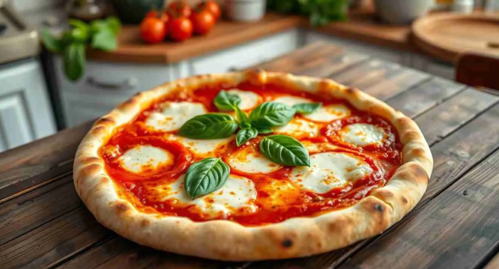 Margherita Pizza Recipe thedeleciousfood.com